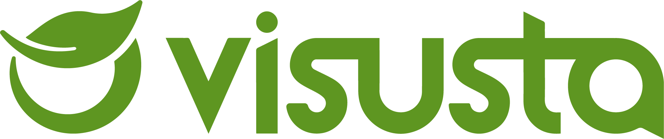 grünes visusta Logo